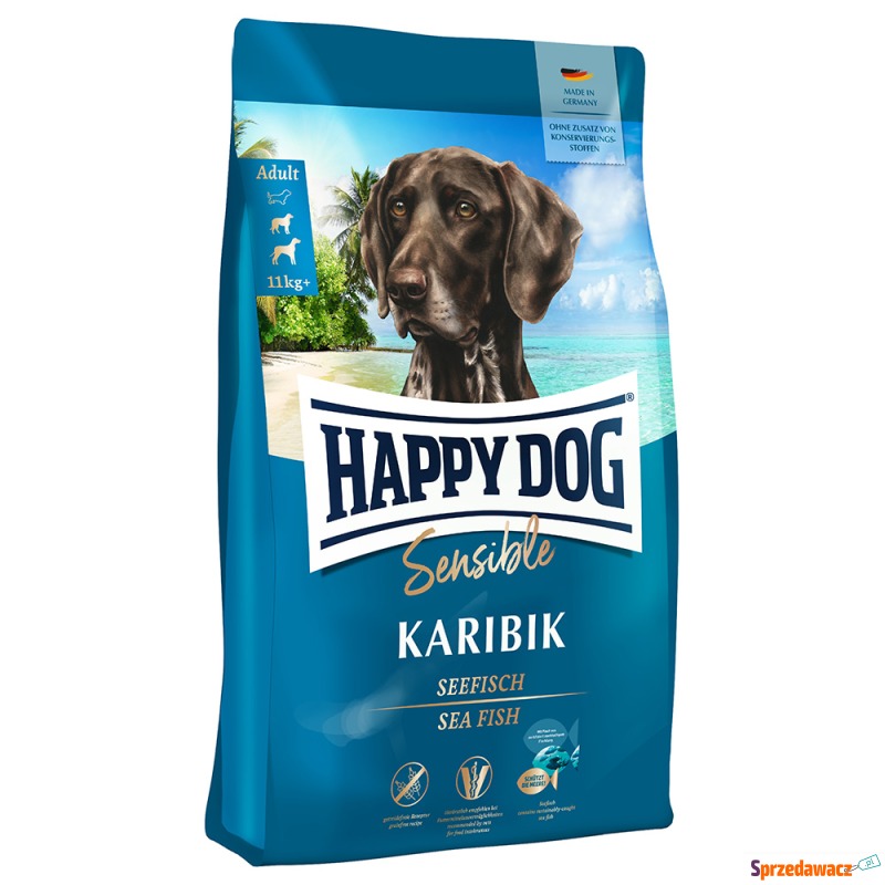 Happy Dog Supreme Sensible Karaiby - 2 x 11 kg - Karmy dla psów - Grójec