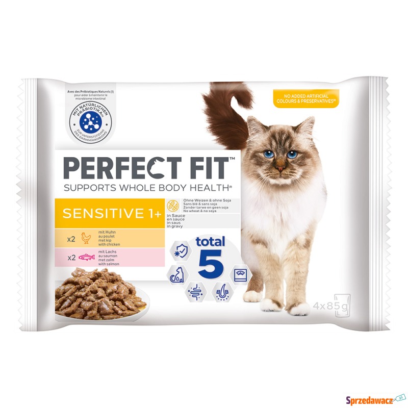 Perfect Fit Sensitive 1+ - Pakiet mieszany: k... - Karmy dla kotów - Białogard