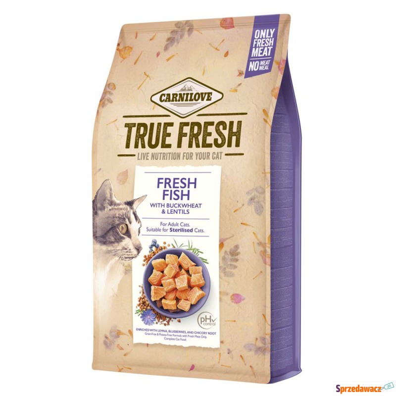 Carnilove True Fresh, ryby - 2 x 4,8 kg - Karmy dla kotów - Kartuzy