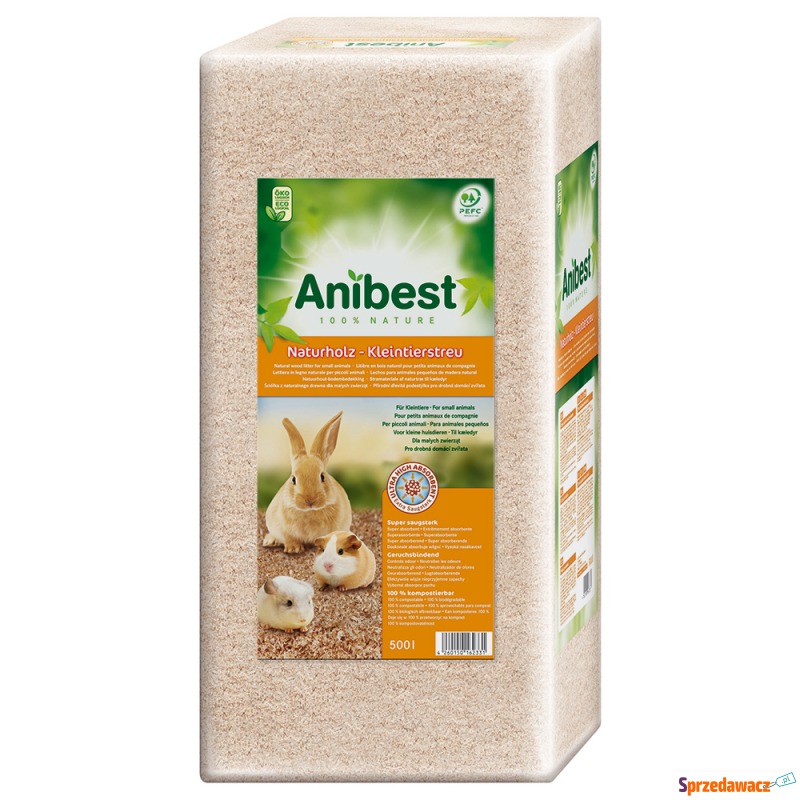 Anibest podłoże dla małych zwierząt - 500 l (... - Akcesoria - Bielsko-Biała