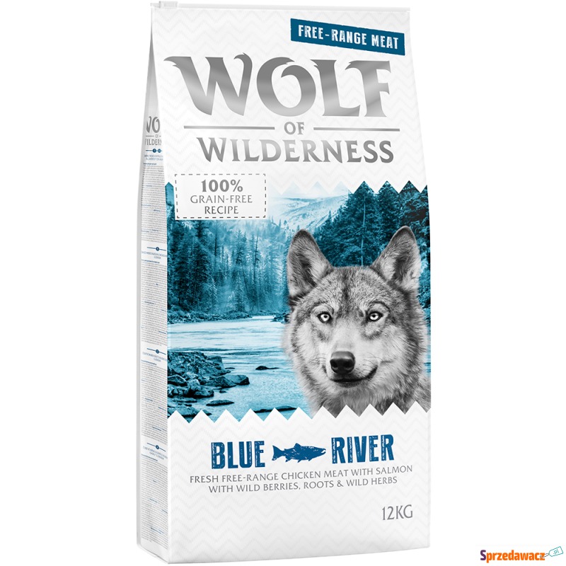 Wolf of Wilderness Adult "Blue River" - łosoś... - Karmy dla psów - Bielsko-Biała