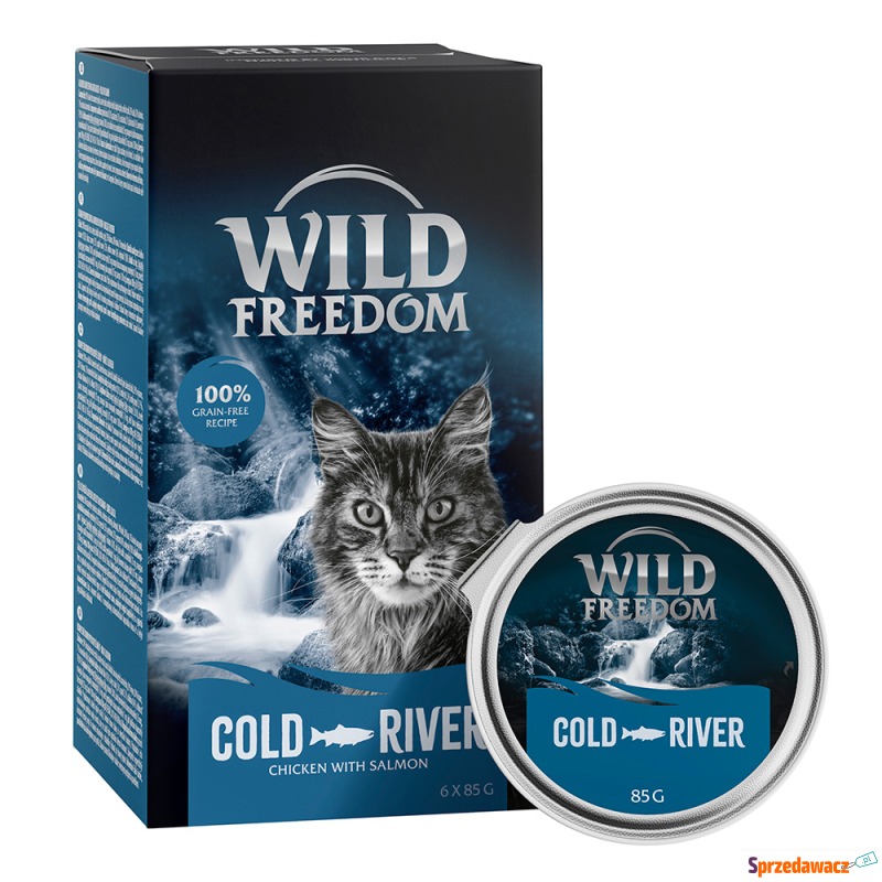 Wild Freedom Adult, tacki, 6 x 85 g - Cold River,... - Karmy dla kotów - Kraków