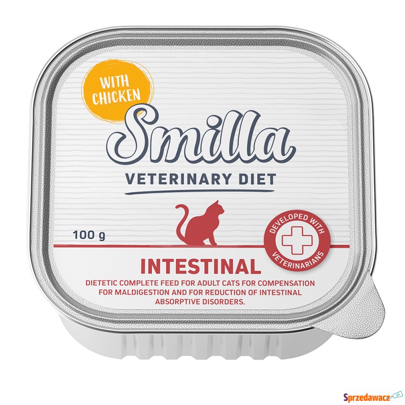 Smilla Veterinary Diet Intestinal, kurczak - 8... - Karmy dla kotów - Rybnik