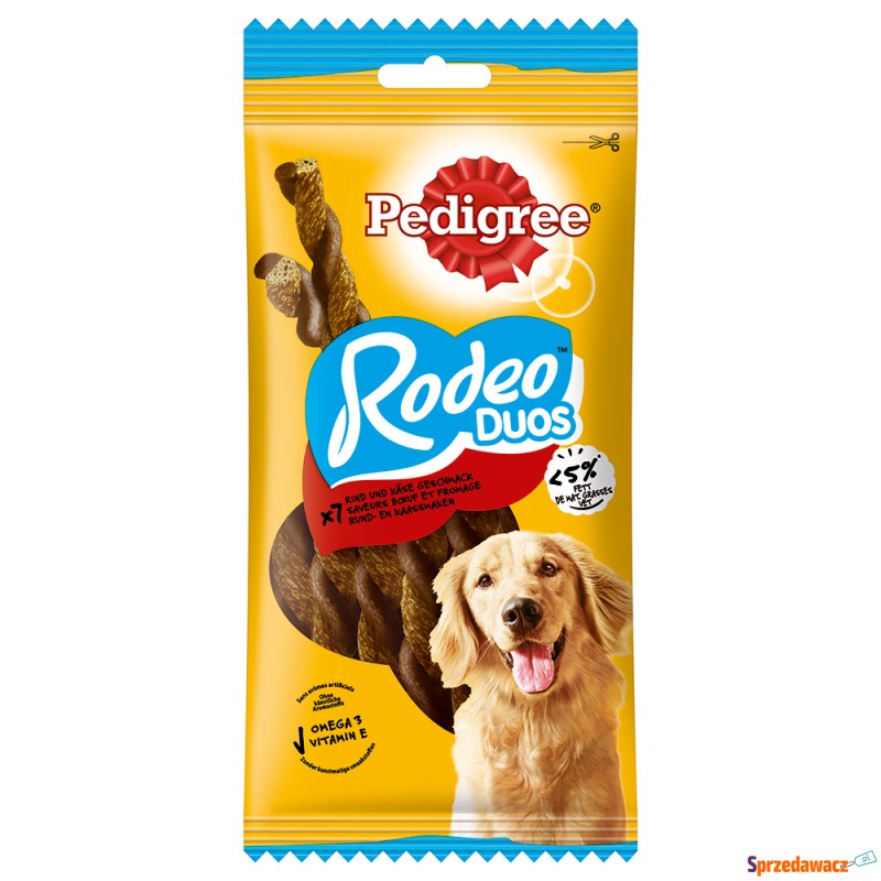 Pedigree Rodeo Duos - Wołowina z serem (7 szt.) - Przysmaki dla psów - Zamość