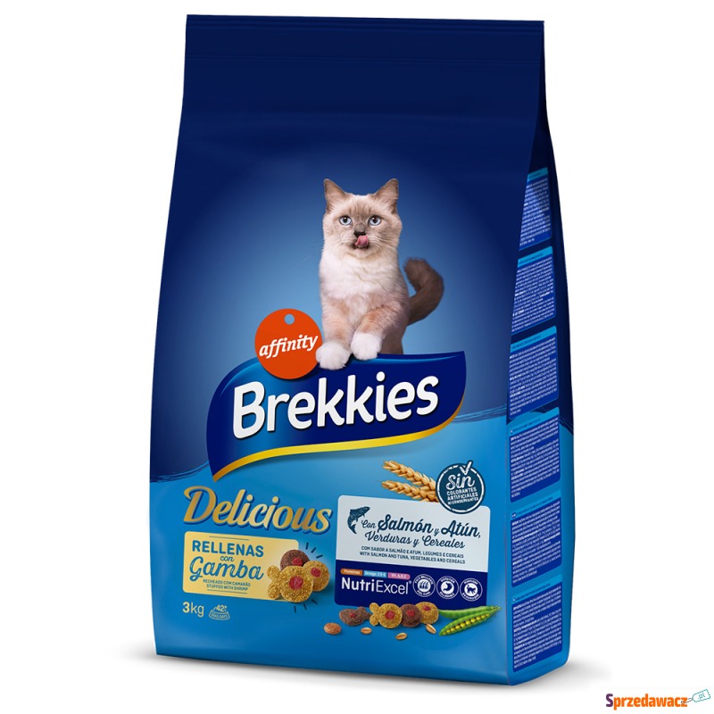 Brekkies Feline Delicious, ryba - 2 x 3 kg - Karmy dla kotów - Szczecinek