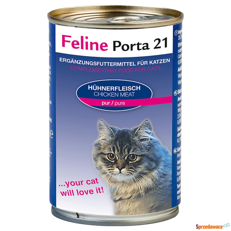 Korzystny pakiet Feline Porta 21, 12 x 400 g -... - Karmy dla kotów - Szczecin