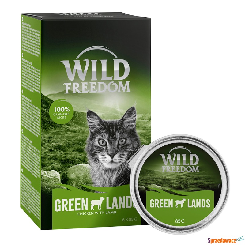 Wild Freedom Adult, tacki, 6 x 85 g - Green Lands,... - Karmy dla kotów - Konin