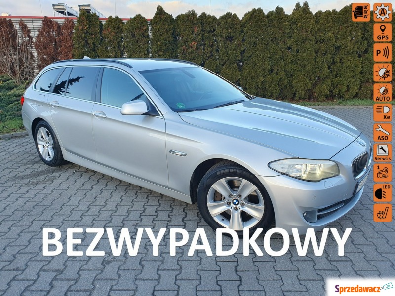 BMW Seria 5 2011,  3.0 diesel - Na sprzedaż za 59 400 zł - Zielona Łąka
