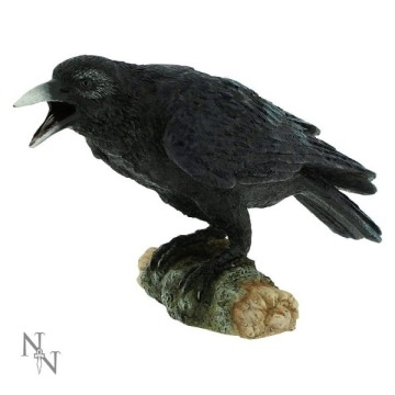 Raven's call - kruk figurka dekoracyjna