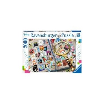  Puzzle 2000 el. Kolekcja znaczków pocztowych Ravensburger