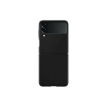 Etui Samsung Leather Cover Black do Galaxy Z FLIP 3 5G EF-VF711LBEGWW czarne