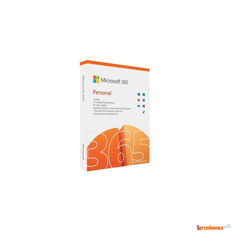Oprogramowanie Microsoft 365 Personal PL - li... - Biuro - Zielona Góra