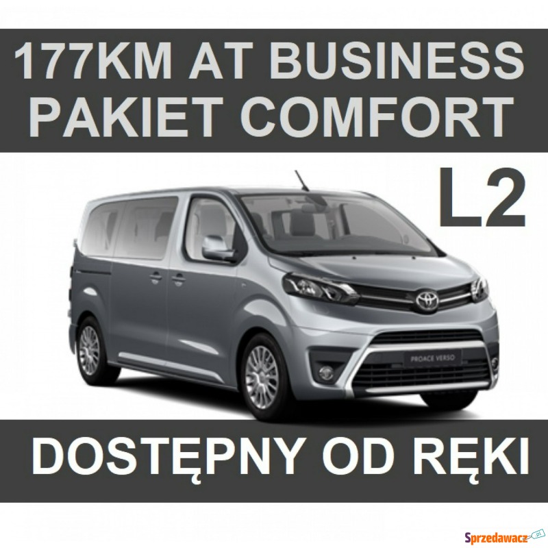 Toyota ProAce  Minivan/Van 2024,  2.0 diesel - Na sprzedaż za 188 780 zł - Szczecinek