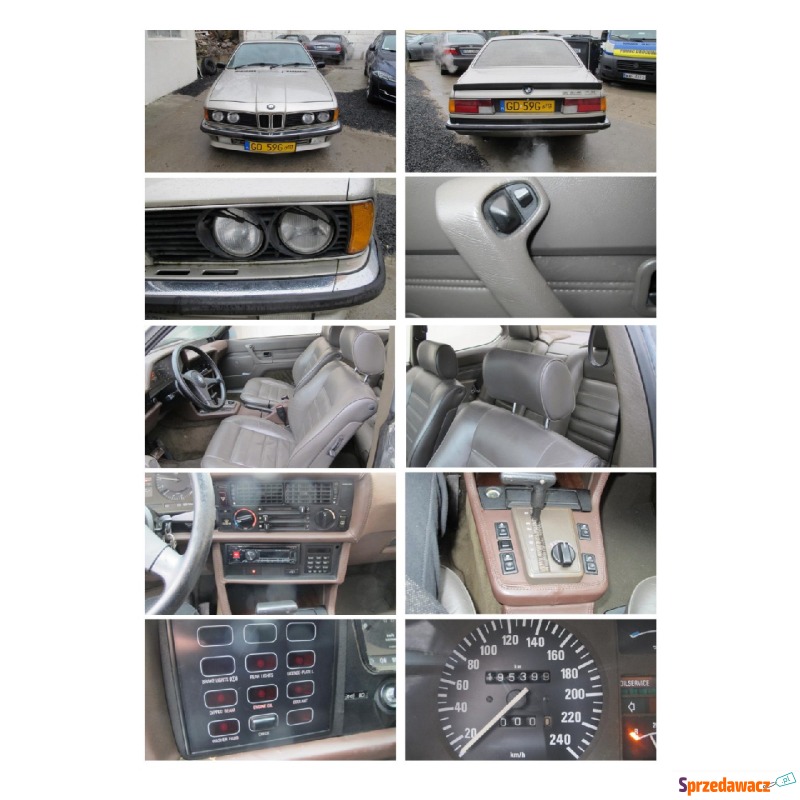 BMW   Sedan/Limuzyna 1987,  3.5 benzyna - Na sprzedaż za 37 800 zł - Olsztyn