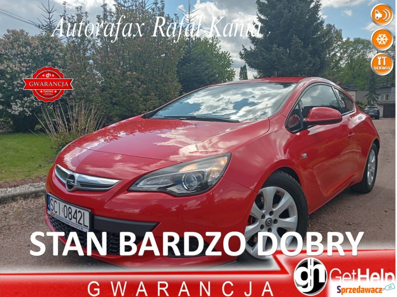Opel Astra  Coupe/Sportowy 2014,  1.4 benzyna - Na sprzedaż za 38 900 zł - Pogwizdów