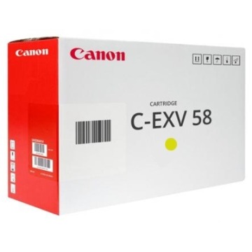 Toner Oryginalny Canon C-EXV 58 Y (3766C002) (Żółty) - DARMOWA DOSTAWA w 24h