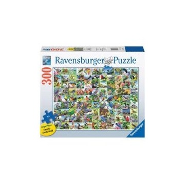  Puzzle 300 el. 99 zachwycających ptaków Ravensburger