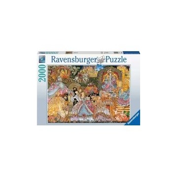  Puzzle 2D 2000 el. Kopciuszek 16568 Ravensburger