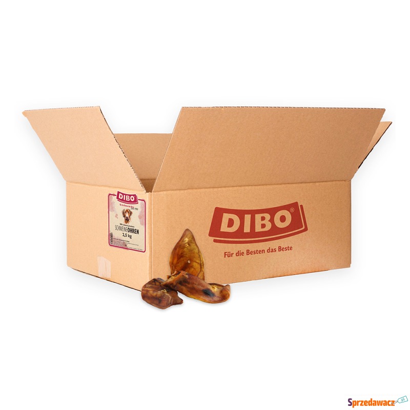 Dibo Premium suszone uszy wieprzowe - 2,5 kg - Przysmaki dla psów - Słupsk