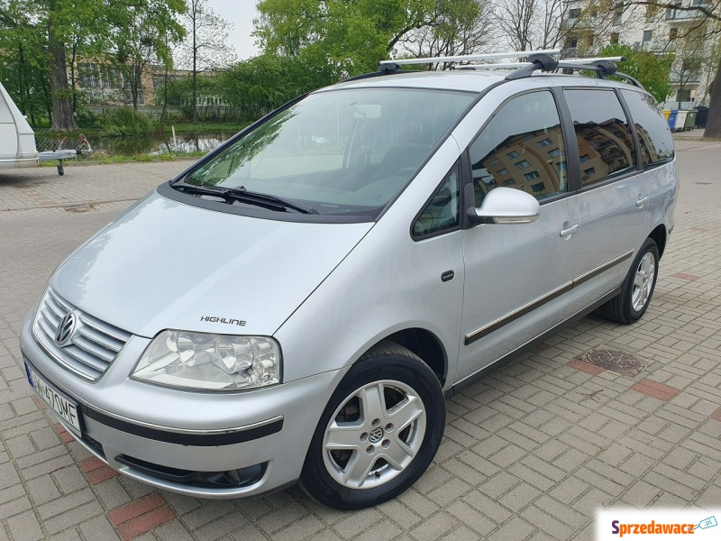 Volkswagen Sharan  Minivan/Van 2007,  1.9 diesel - Na sprzedaż za 14 800 zł - Zielona Łąka