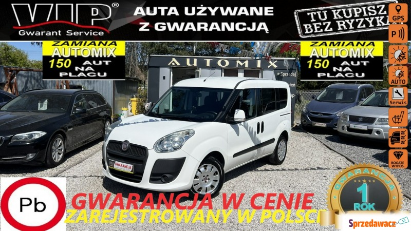 Fiat Doblo  Minivan/Van 2011,  1.4 benzyna - Na sprzedaż za 27 900 zł - Świdnica