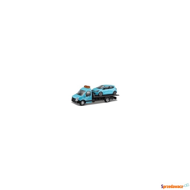  Laweta Renault Clio blue 1:43 BBURAGO  - Samochodziki, samoloty,... - Kutno
