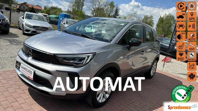 Opel Crossland X  SUV 2021,  1.2 benzyna - Na sprzedaż za 68 800 zł - Międzyborów