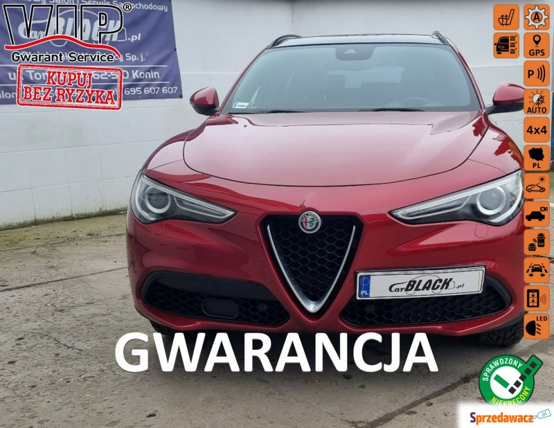 Alfa Romeo Stelvio 2018,  2.0 benzyna - Na sprzedaż za 119 900 zł - Konin