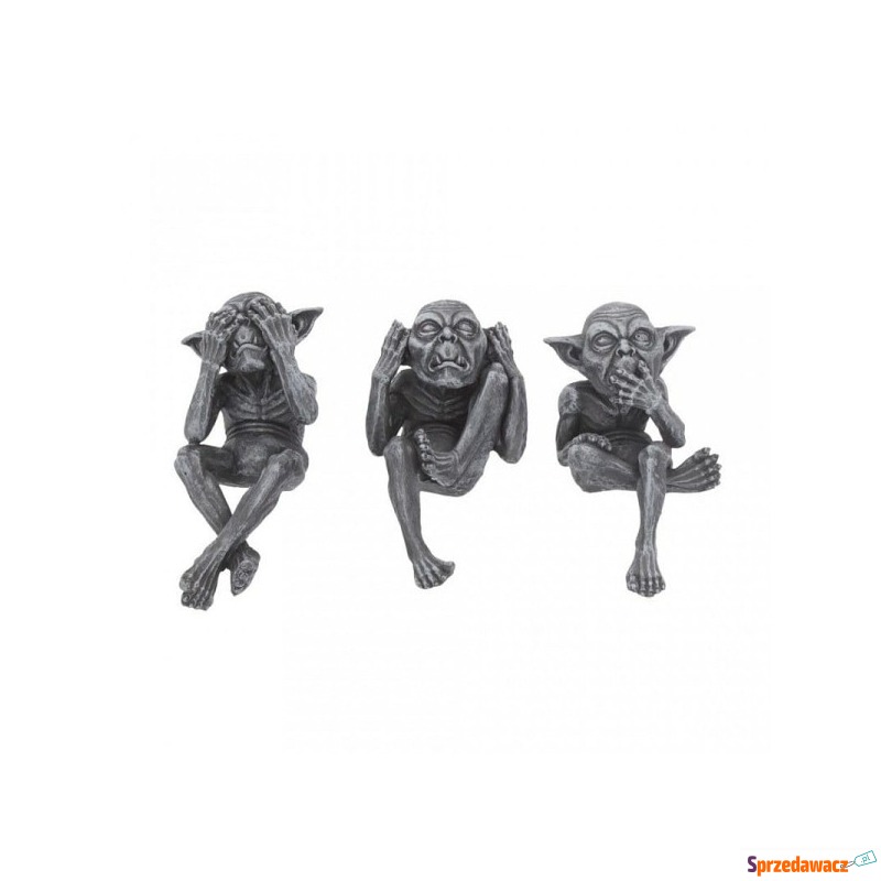 Trzy mądre gobliny - zestaw figurek - Figurki, rzeźby - Nowy Sącz