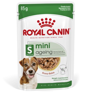 Royal Canin Mini Ageing 12+, w sosie - 24 x 85 g