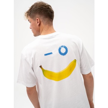 Koszulka Z Krótkim Rękawem Męska Biała Mass Chiquita