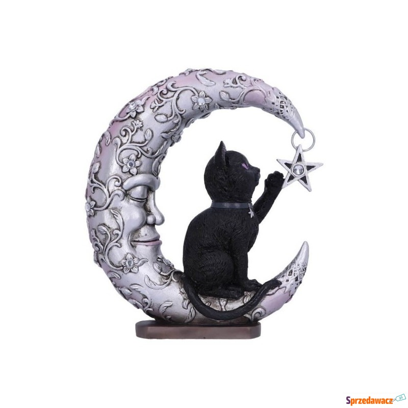 Kot i księżyc "luna companion" - figurka - Figurki, rzeźby - Nowa Ruda