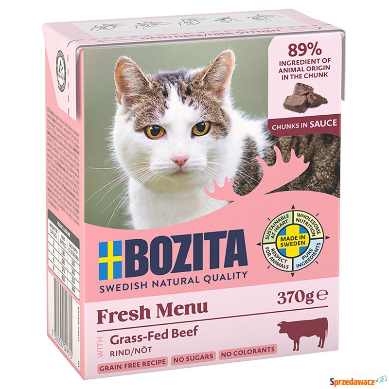 Megapakiet Bozita Tetra w sosie, 24 x 370 g -... - Karmy dla kotów - Radom