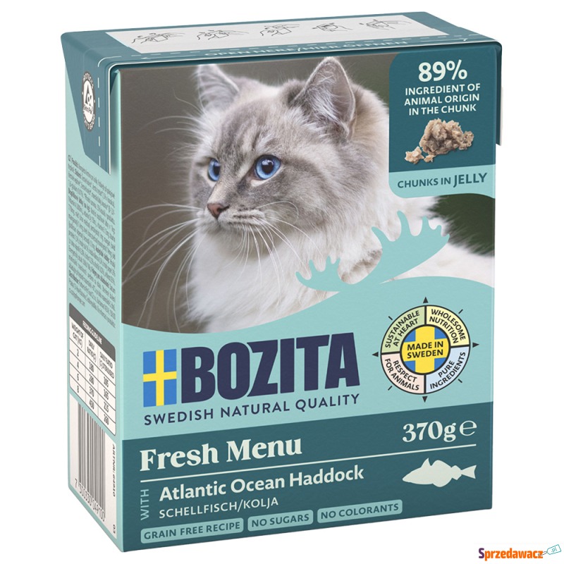 Megapakiet Bozita w galarecie, 24 x 370 g - Plamiak - Karmy dla kotów - Gdynia