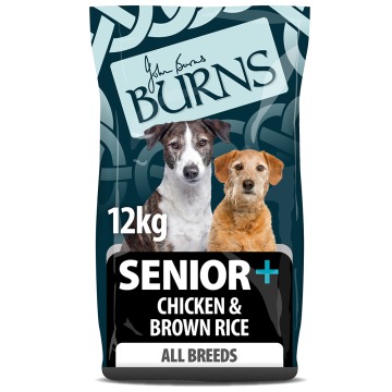Burns Original Senior+, kurczak z brązowym ryżem - 2 x 12 kg