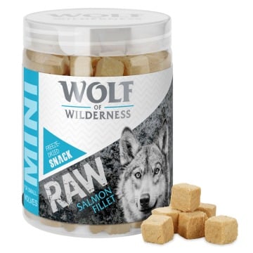 Wolf of Wilderness - Mini RAW liofilizowane przysmaki premium - Filet z łososia (50 g)