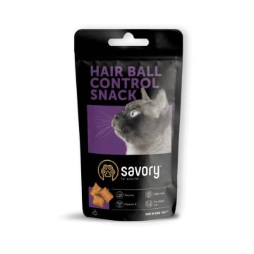 SAVORY przysmaki dla kota hairball 60g