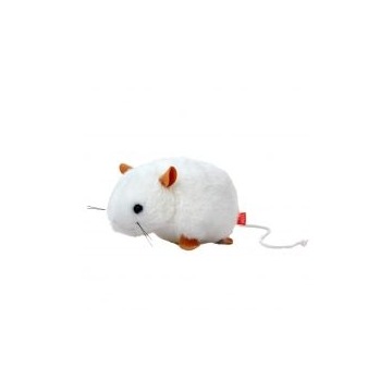  Mysz biała 13cm Beppe