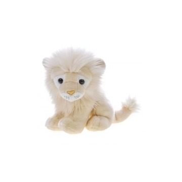  Lew biały 20cm Biuro-Set Plusz