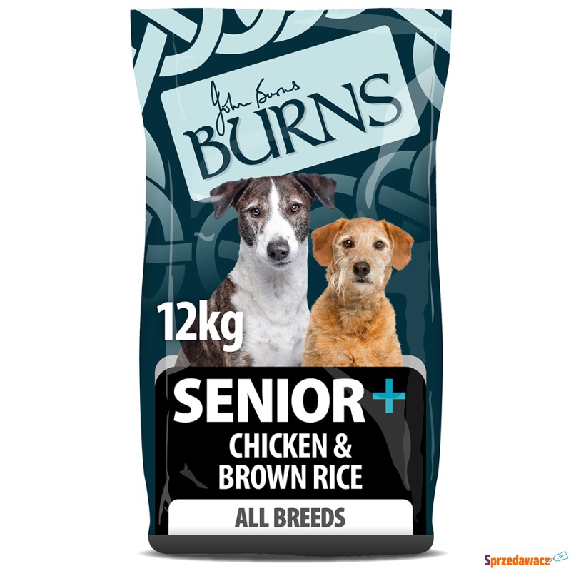 Burns Original Senior+, kurczak z brązowym ryżem... - Karmy dla psów - Grodzisk Wielkopolski