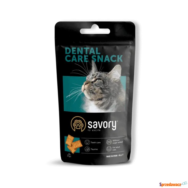 SAVORY przysmaki dla kota dental 60g - Pozostałe dla kotów - Krosno