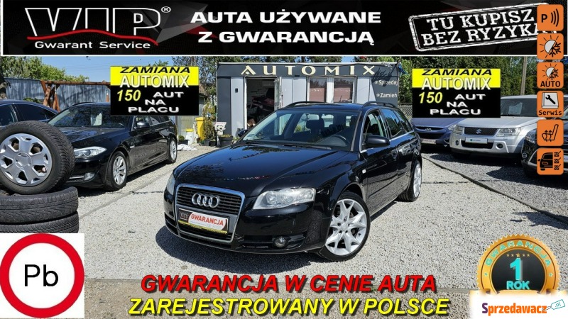 Audi A4 2007,  2.0 benzyna - Na sprzedaż za 21 900 zł - Świdnica