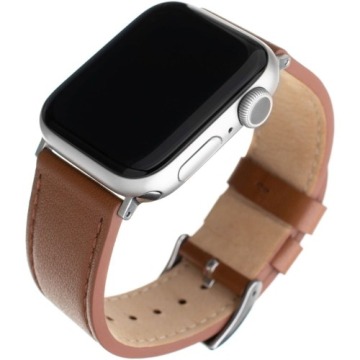 Skórzany pasek Fixed Leather Strap do Apple Watch 49/45/44/42 mm, brązowy