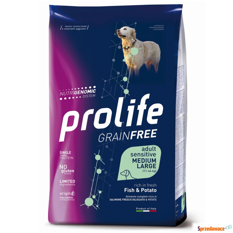 Prolife Grain Free Adult Sensitive Medium/Large... - Karmy dla psów - Toruń
