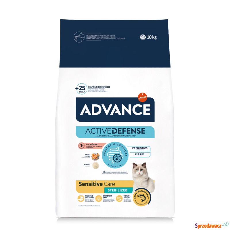 Advance Cat Sterilized Sensitive - 10 kg - Karmy dla kotów - Warszawa