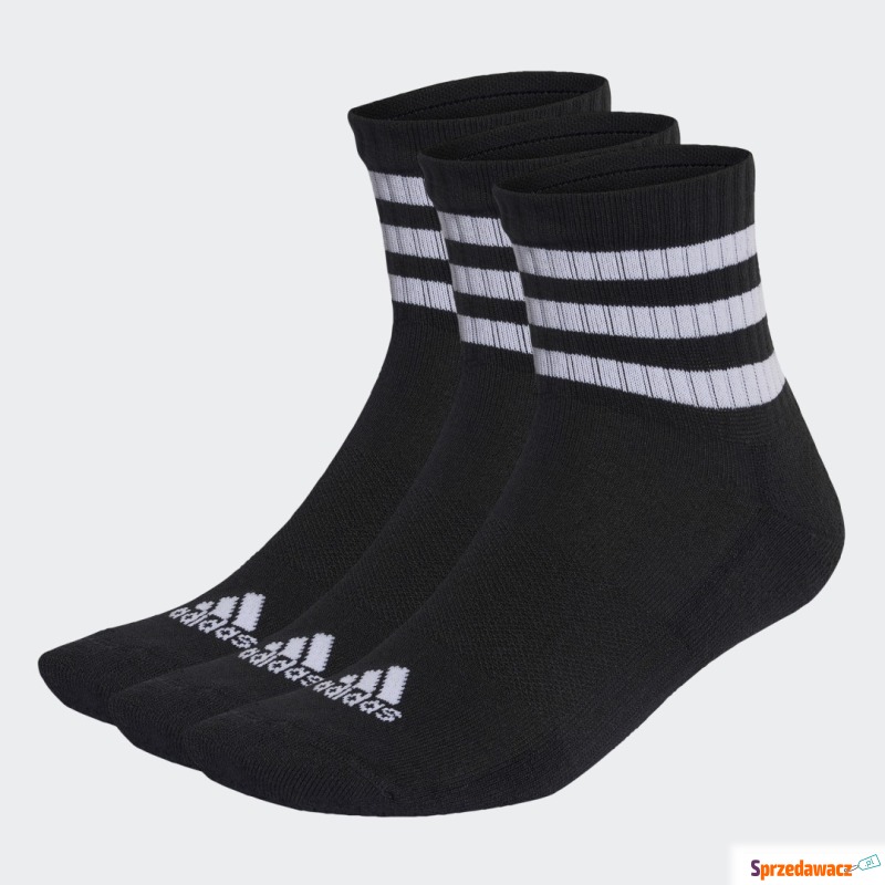 3-Stripes Cushioned Sportswear Mid-Cut Socks 3... - Skarpety, getry, pod... - Inowrocław