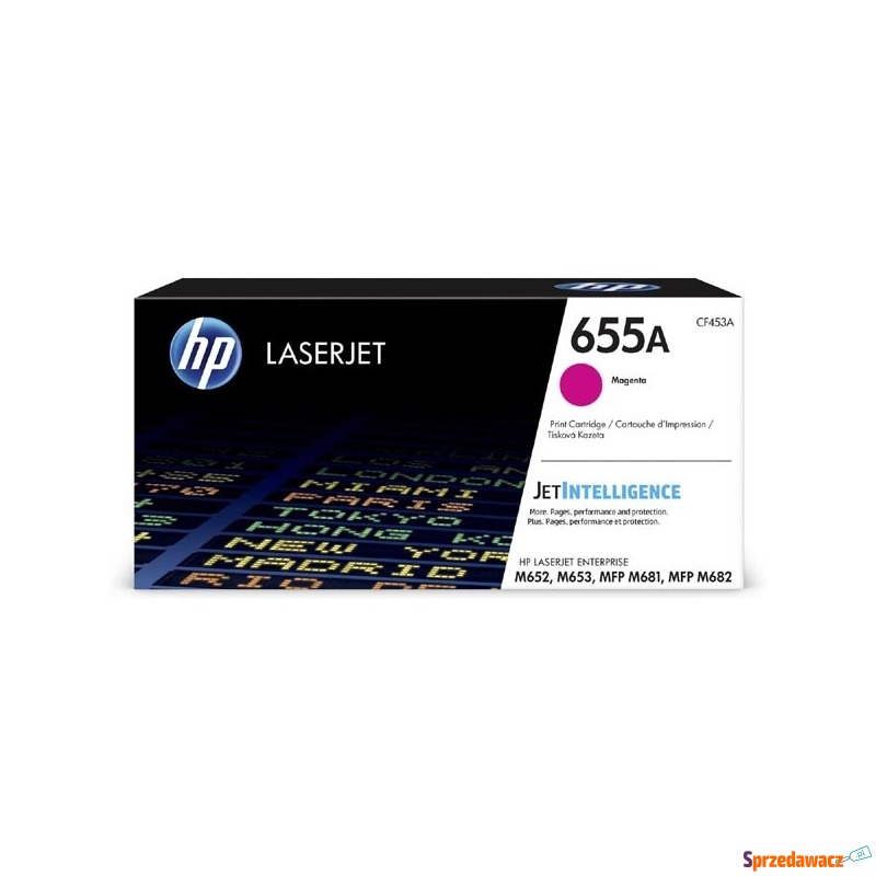 HP oryginalny toner CF453A, magenta, 10500s, 655A,... - Tusze, tonery - Bydgoszcz