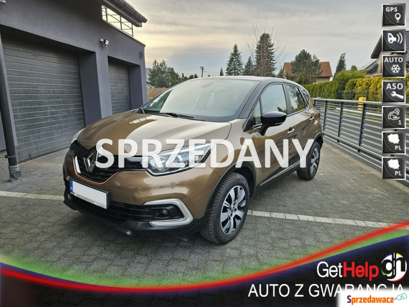Renault Captur  SUV 2017,  0.9 benzyna - Na sprzedaż za 49 900 zł - Ruda Śląska