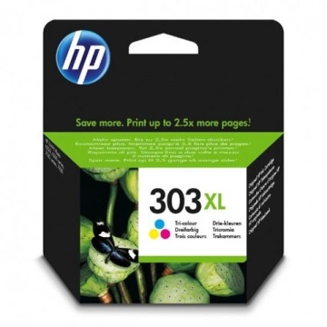 HP oryginalny ink T6N03AE, HP 303XL, color, 415s, high capacity, HP ENVY Photo 6230, 7130, 7134, 783