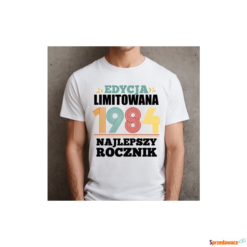 męska koszulka na 40 urodziny - Koszulki męskie - Szczecin
